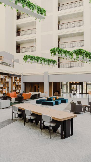 Sheraton Grand Krasków Εξωτερικό φωτογραφία The lobby of the hotel