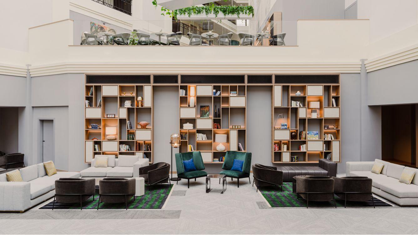 Sheraton Grand Krasków Εξωτερικό φωτογραφία The Library at the Hotel